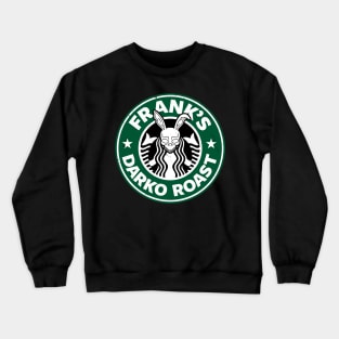 Spooky Coffee Cult 90's Retro Movie Logo Parody Mashup For Coffee Lovers Crewneck Sweatshirt